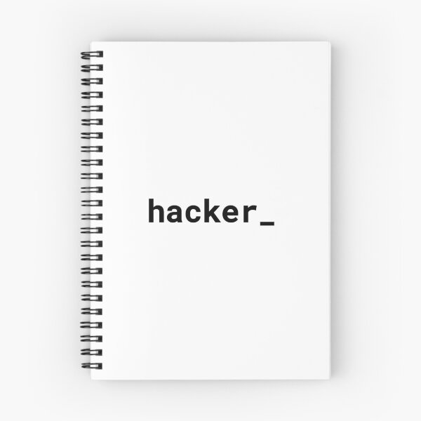 Item preview, hacker_ (Inverted) designed and sold by developer-gifts.