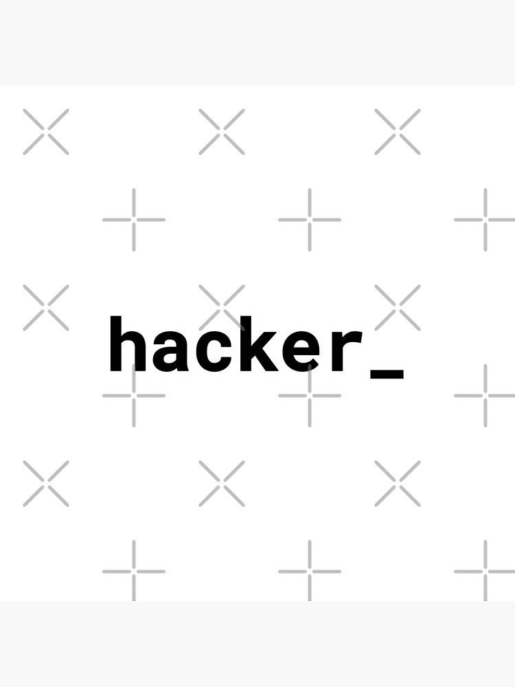 hacker_ (Inverted) by developer-gifts
