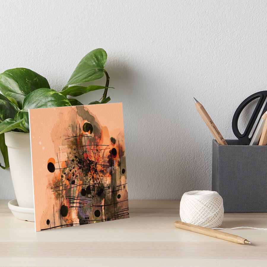 Item preview, Art Board Print designed and sold by Rosh.
