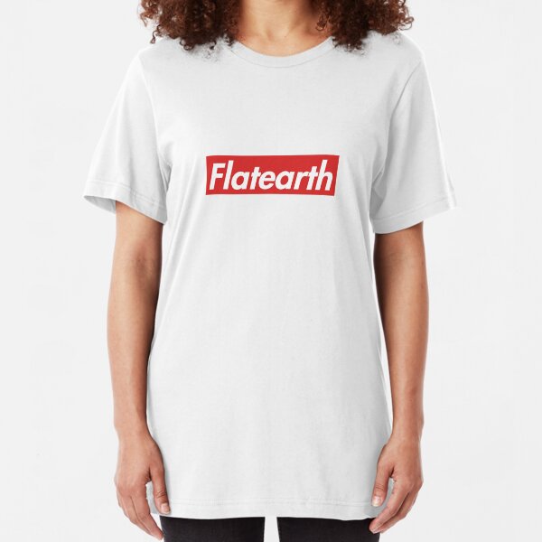 Supreme Flat Earth Slim Fit T-Shirt