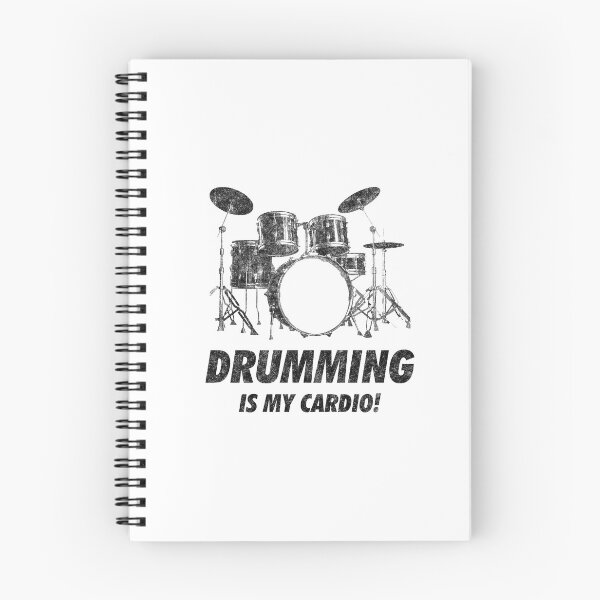 Item preview, Drumming Is My Cardio Funny Drummer Drums designed and sold by artworkbyrihen.