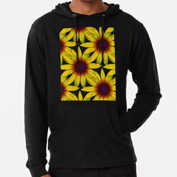 gelber Sonnenhut - Blüten, Blumen Leichter Hoodie