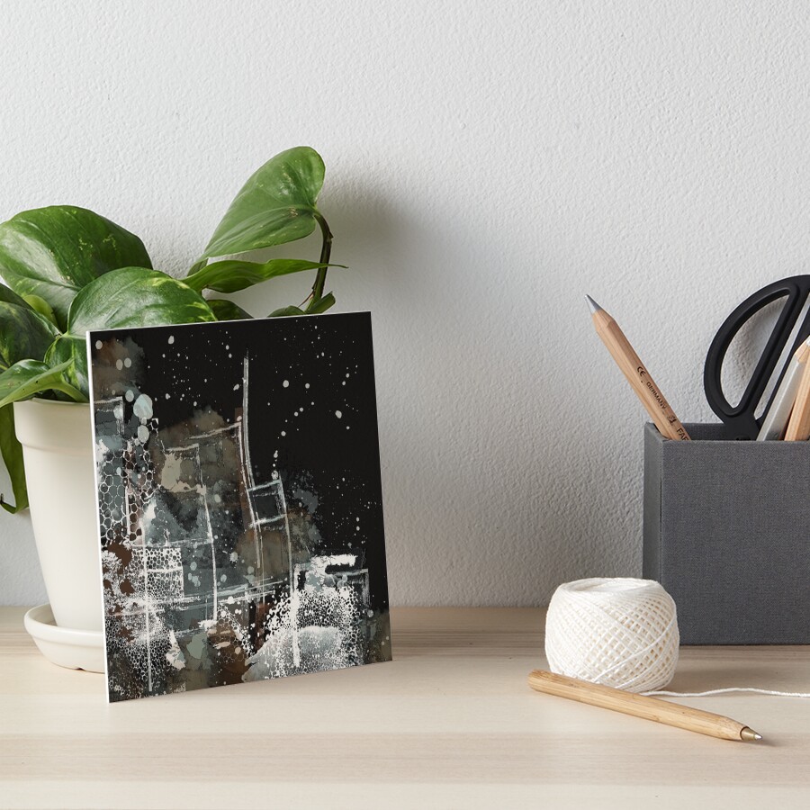 Item preview, Art Board Print designed and sold by Rosh.