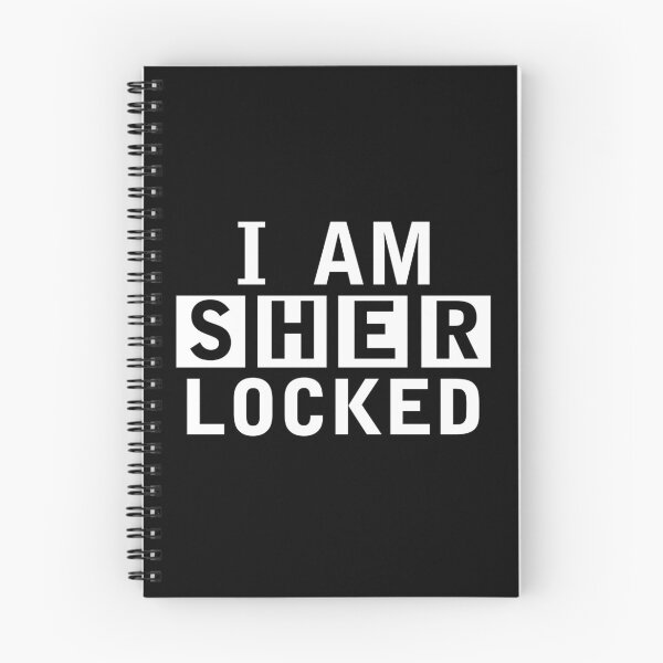 Item preview, I AM SHERLOCKED word art boxes. designed and sold by aariv.