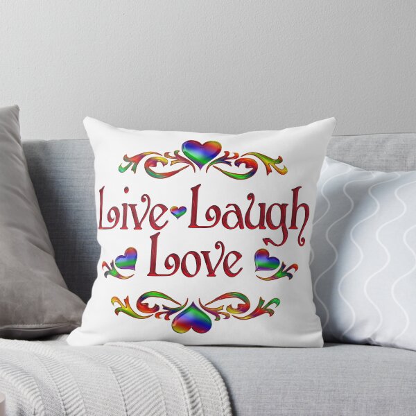 Item preview, LIVE LAUGH LOVE Shiny Hearts designed and sold by CoolDoodles.