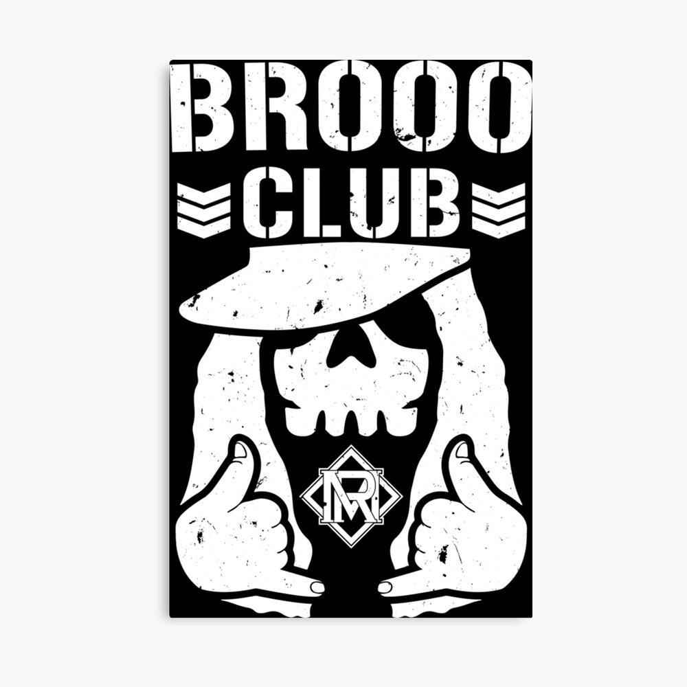 Matt Riddle Brooo Club Metal Print For Sale By Abubalodesigns Redbubble