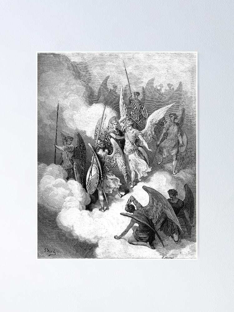 Copy Of Death Death On The Pale Horse Revelation Revenge Gustave Dore 1865 Revelations Seven Seals Poster Von Tomsredbubble Redbubble