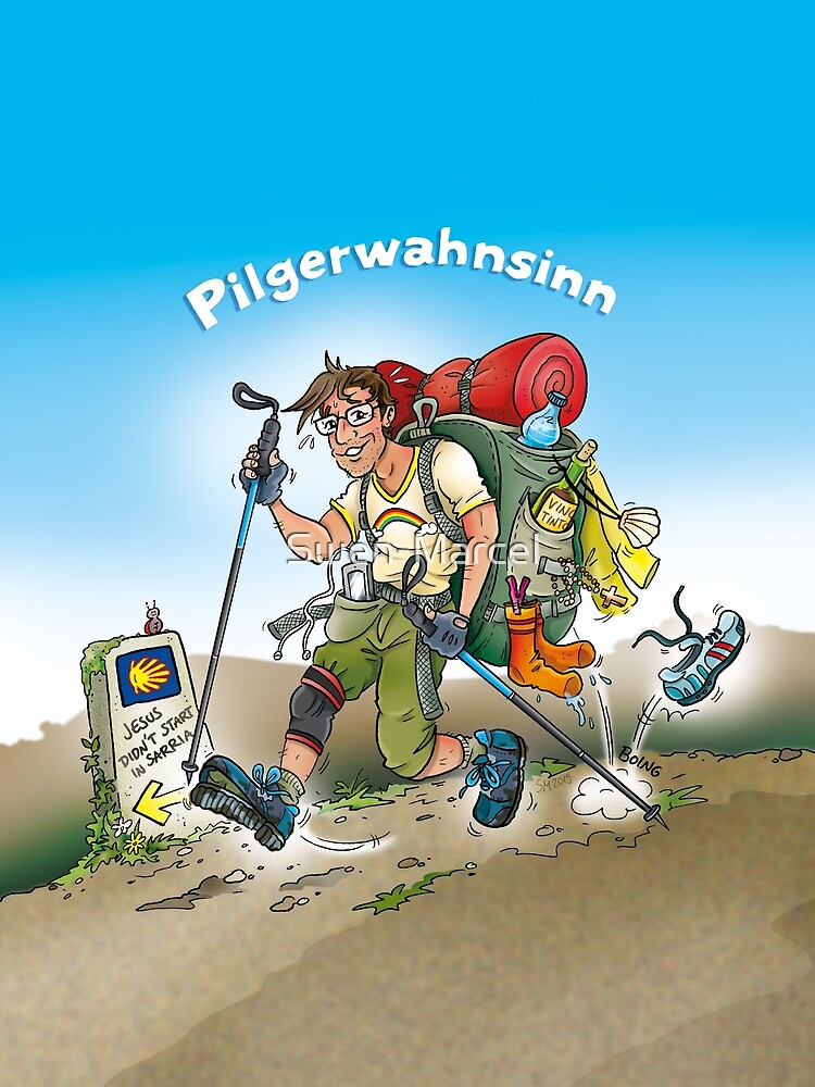 Thumbnail 5 von 5, Grafik T-Shirt, Pilgerwahnsinn designt und verkauft von Swen-Marcel.