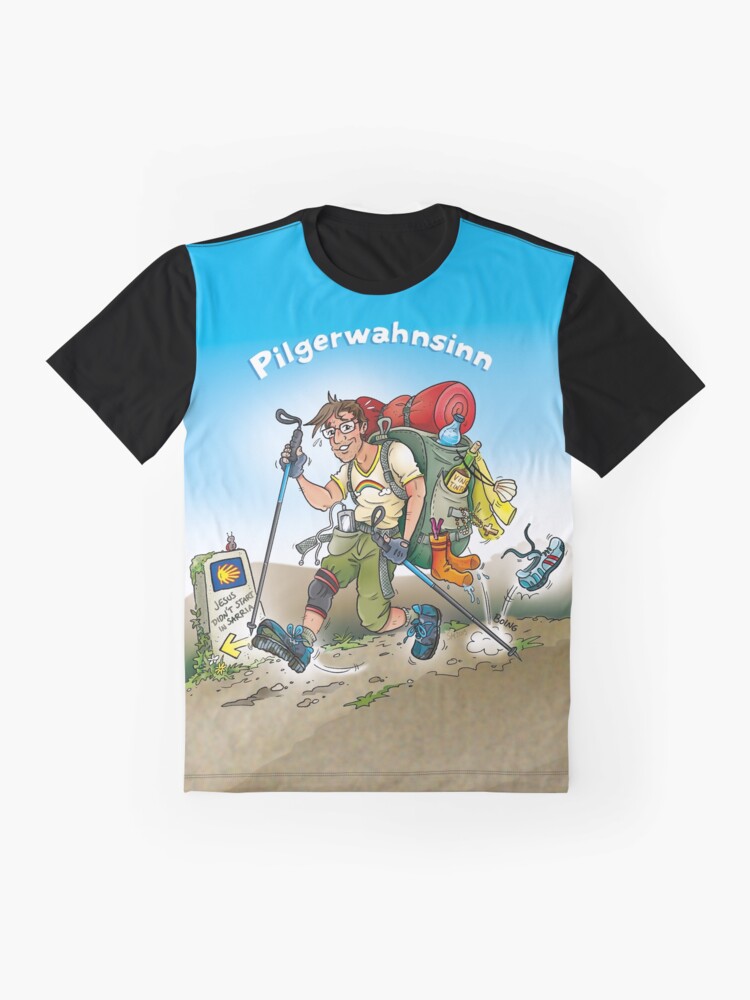 Thumbnail 4 von 5, Grafik T-Shirt, Pilgerwahnsinn designt und verkauft von Swen-Marcel.