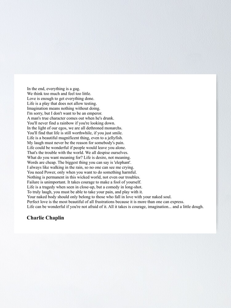 Get Sprueche charlie chaplin For Free