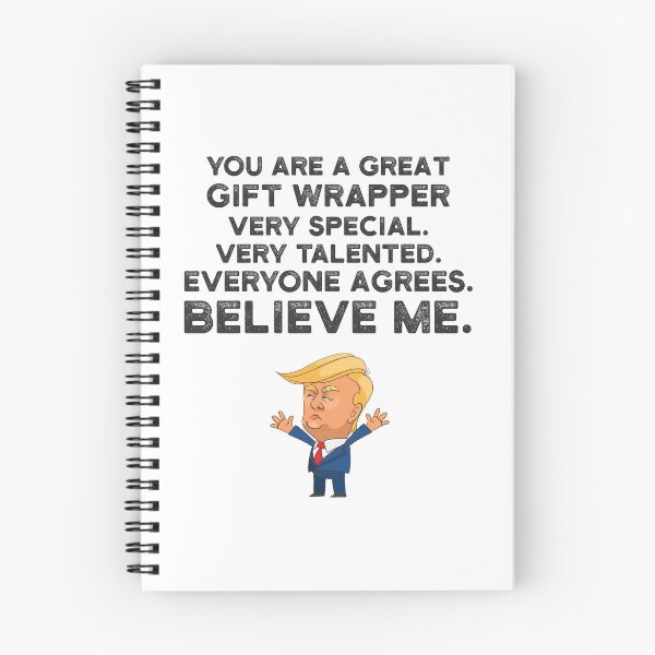 Item preview, Gift Wrapper Funny Trump designed and sold by UneDesigns.