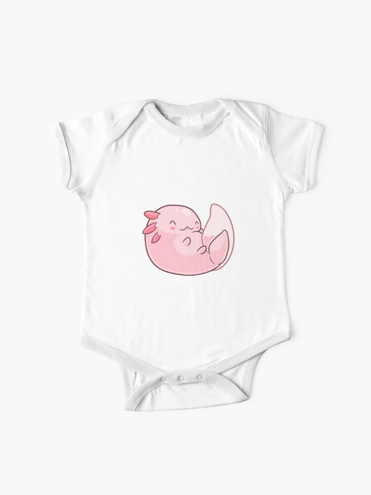 Kawaii Axolotl Molch Lurch Baby Body Von Annafokina Redbubble