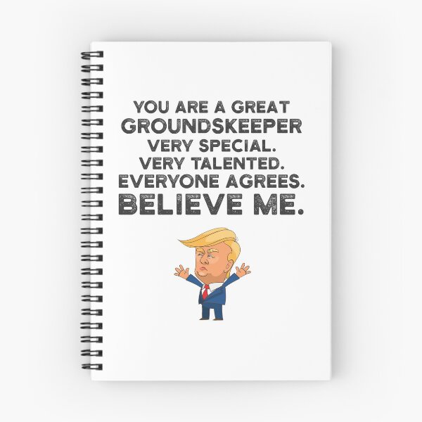 Item preview, Groundskeeper Funny Trump designed and sold by UneDesigns.