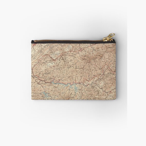 Item preview, Vintage Smoky Mountains National Park Map (1949) designed and sold by BravuraMedia.
