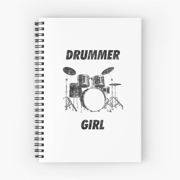 Item preview, Drummer Girl Funny Drumming designed and sold by artworkbyrihen.
