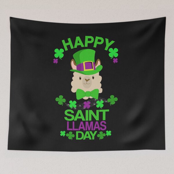 Item preview, Funny St Patricks Alpaca Design Happy St Llamas Day designed and sold by Sapphire Star.