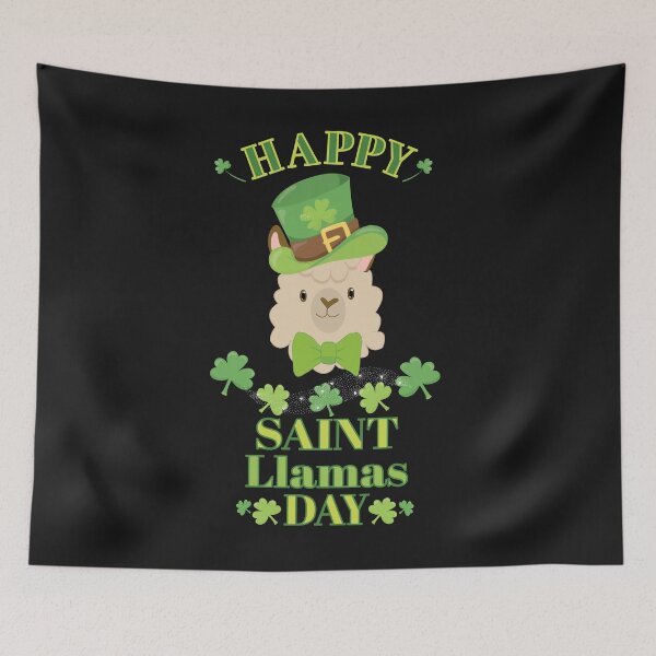 Item preview, St Patricks Funny Alpaca Design Happy St Llamas Day designed and sold by Sapphire Star.