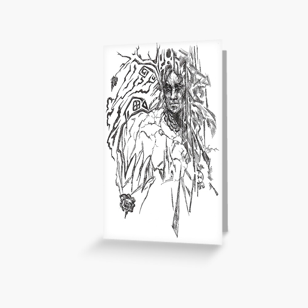 Item preview, Greeting Card designed and sold by Anthropolog.