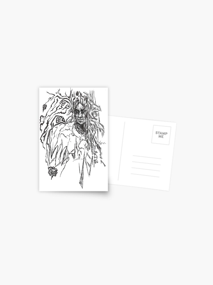 Thumbnail 1 of 2, Postcard, Debris designed and sold by Anthropolog.