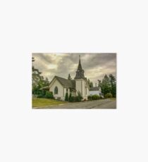 The Roy Community Church Art Board Print