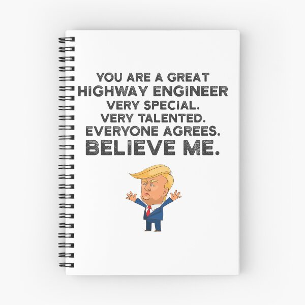 Item preview, Highway Engineer Funny Trump designed and sold by UneDesigns.