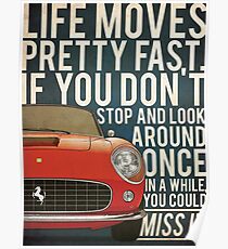 Ferris macht blau Poster