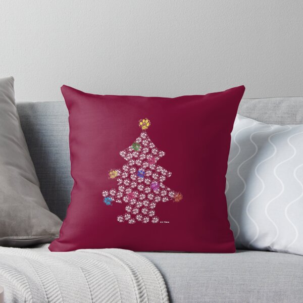 Item preview, Christmas Tree made of Dog Paw Prints designed and sold by LivHana.