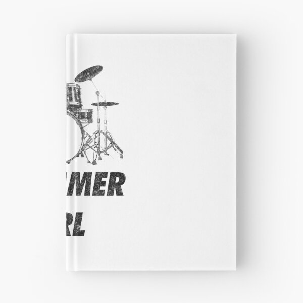 Item preview, Drummer Girl Funny Drum Set designed and sold by artworkbyrihen.