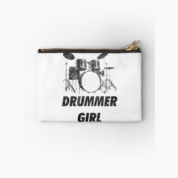 Item preview, Drummer Girl Funny Drum Set designed and sold by artworkbyrihen.