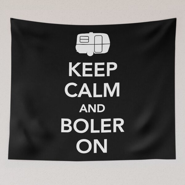 Item preview, keep calm and boler on - for dark items designed and sold by buchananmab.