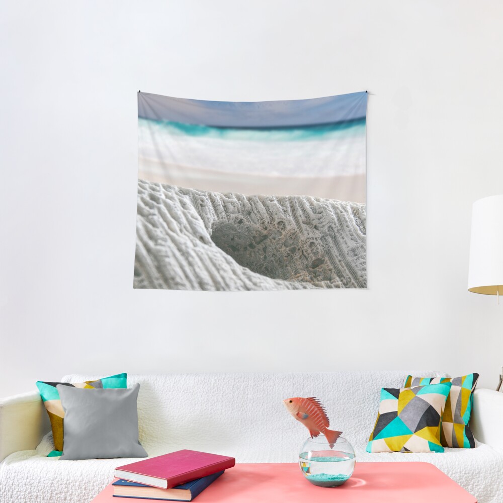 Coral By The Sea Tapestry