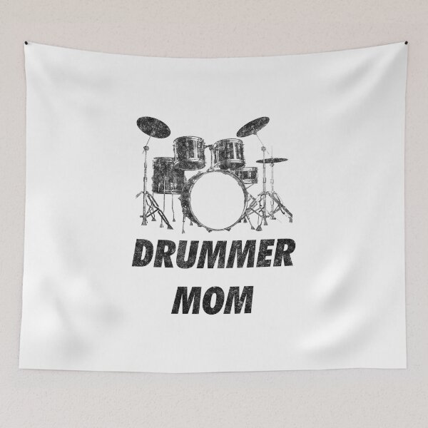 Item preview, Drummer Mom Funny Drum Set designed and sold by artworkbyrihen.