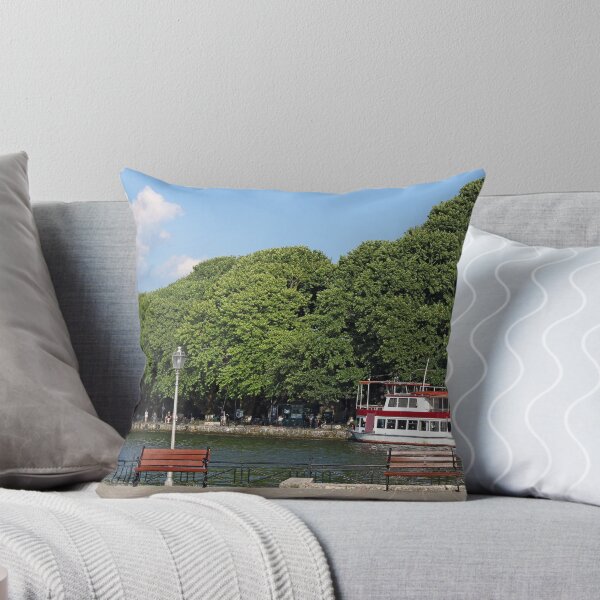 Item preview, Ioannina lake and park  cityscape Greece designed and sold by goceris.