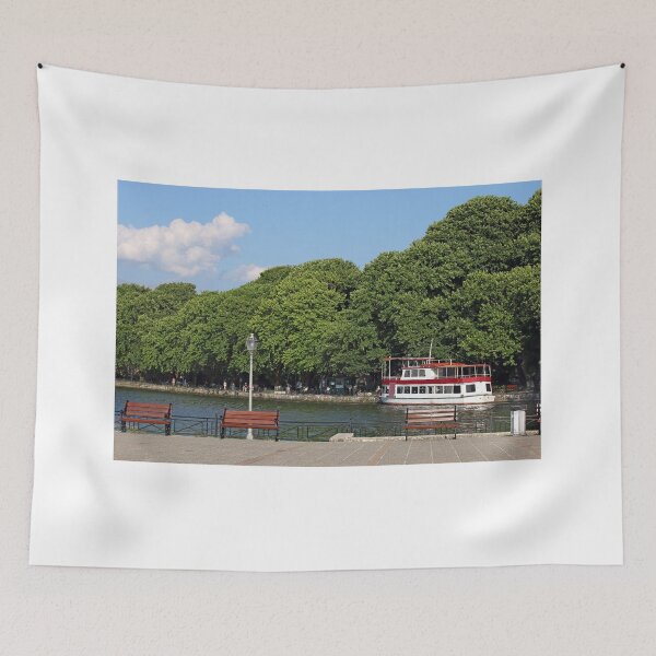 Item preview, Ioannina lake and park  cityscape Greece designed and sold by goceris.