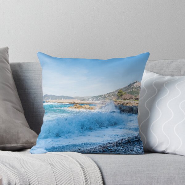 Item preview, Beautiful Blue Surf at San Marco di Castellabate Italy designed and sold by Jon Shore.