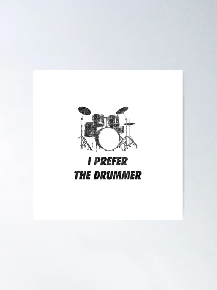 Plaque Humoristique En Métal Drummer Zone - 30,5 X 30,5 Cm, Design Vintage, Pour Décoration Murale Ou De Table - 6
