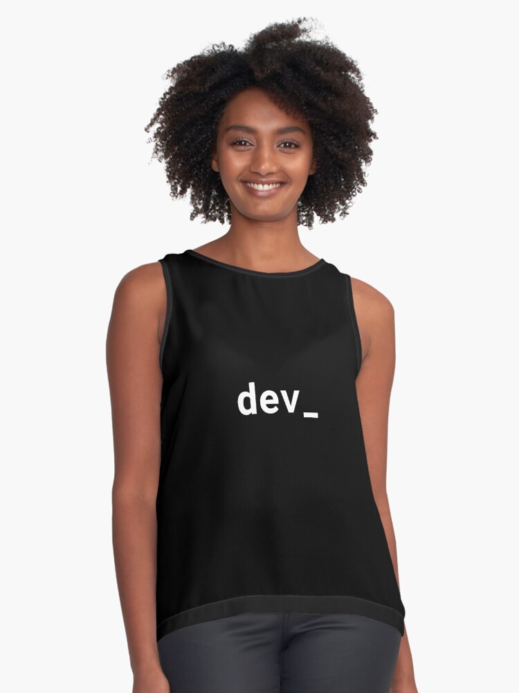 Item preview, Sleeveless Top designed and sold by developer-gifts.