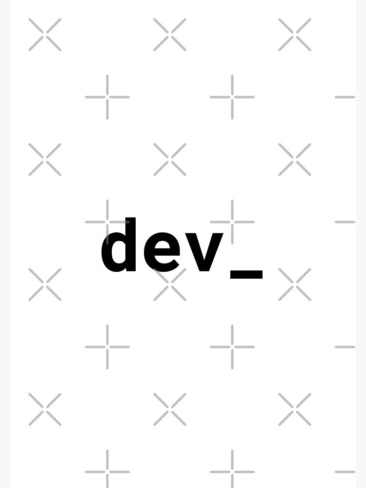 dev_ (Inverted) by developer-gifts