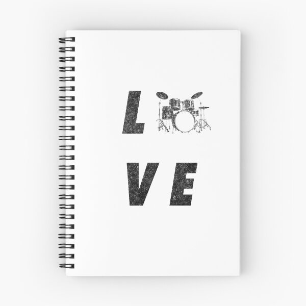 Item preview, Love Drummer Funny Drum Set designed and sold by artworkbyrihen.