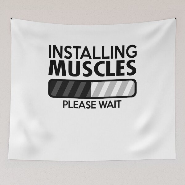 Item preview, Installing Muscles Please Wait designed and sold by BCUpdates.