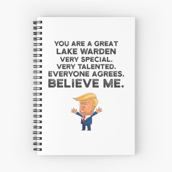 Item preview, Lake Warden Funny Trump designed and sold by UneDesigns.