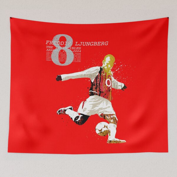 Item preview, Ljungberg the invincibles on red designed and sold by designwowow.