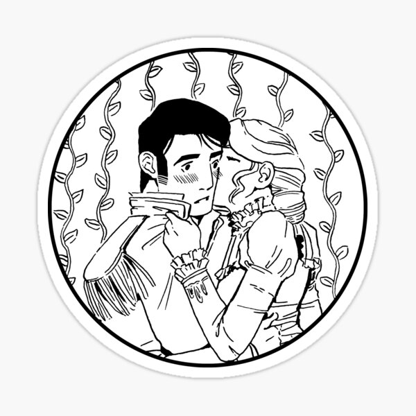 Surprise BW Sticker