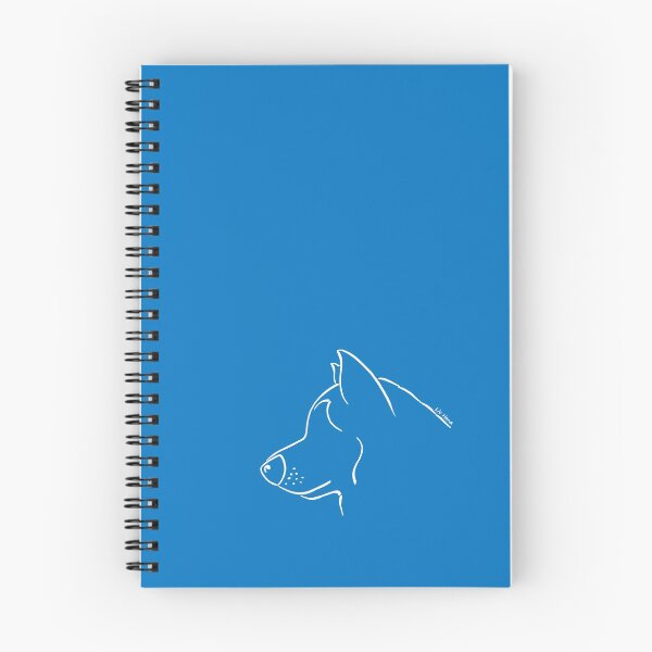 Item preview, Alaskan Malamute silhouette outline white designed and sold by LivHana.
