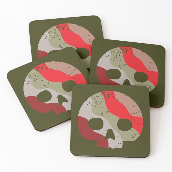Item preview, Camo Skull Dots designed and sold by AmeeMax.