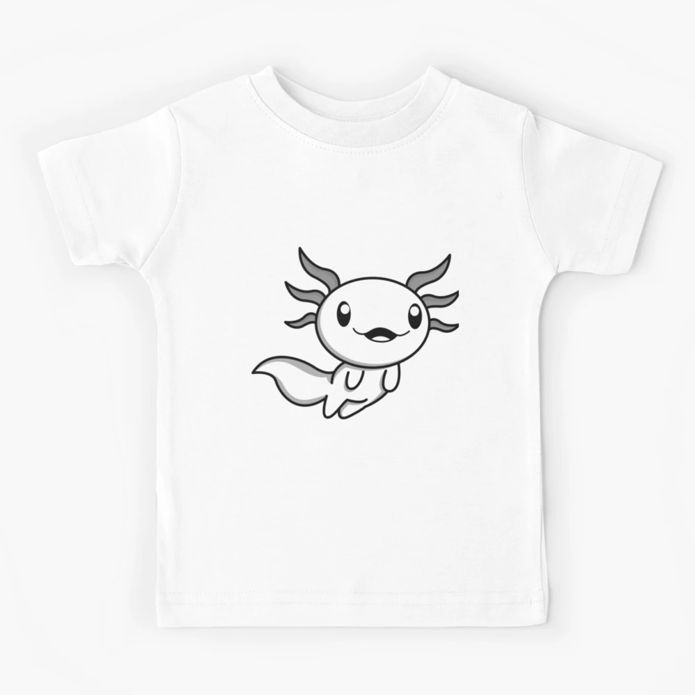 Funny Axolotl Gift For Kids Axolotl Pet T-Shirt, Zazzle