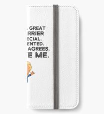 Mail Carrier Funny Trump iPhone Wallet/Case/Skin