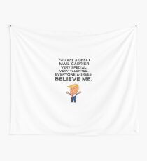 Mail Carrier Funny Trump Wall Tapestry