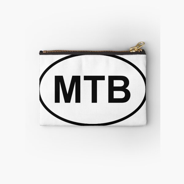 Item preview, Mountain Bike White and Black Oval Design designed and sold by BL3Designco.