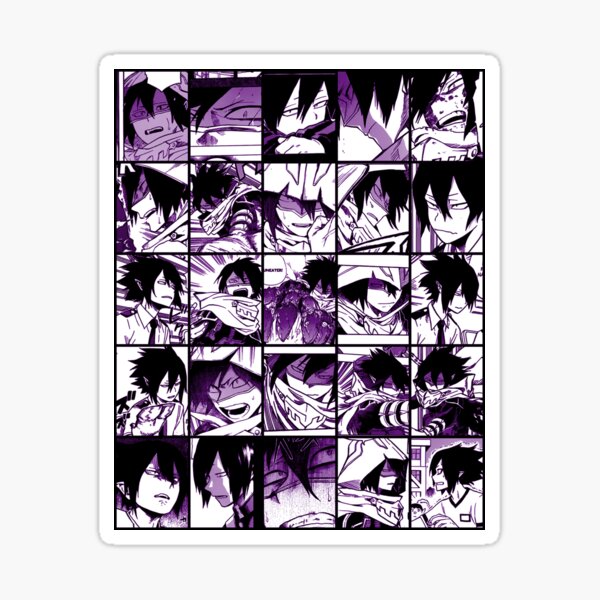 Tamaki Amajiki Collage color version Sticker